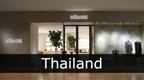 celine thailand|celine bangkok.